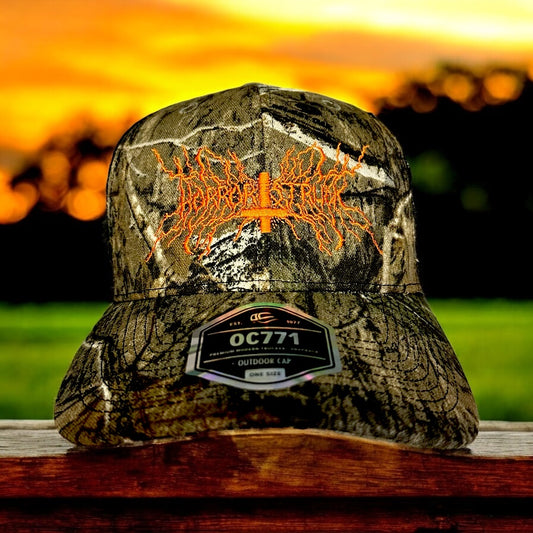 Woodland Camo Heavy Metal Cap